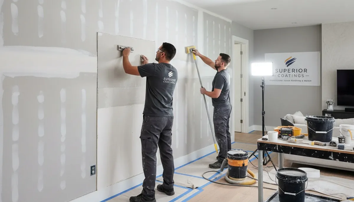 Professional drywall repair and wall restoration by house painters in Oak Park, IL